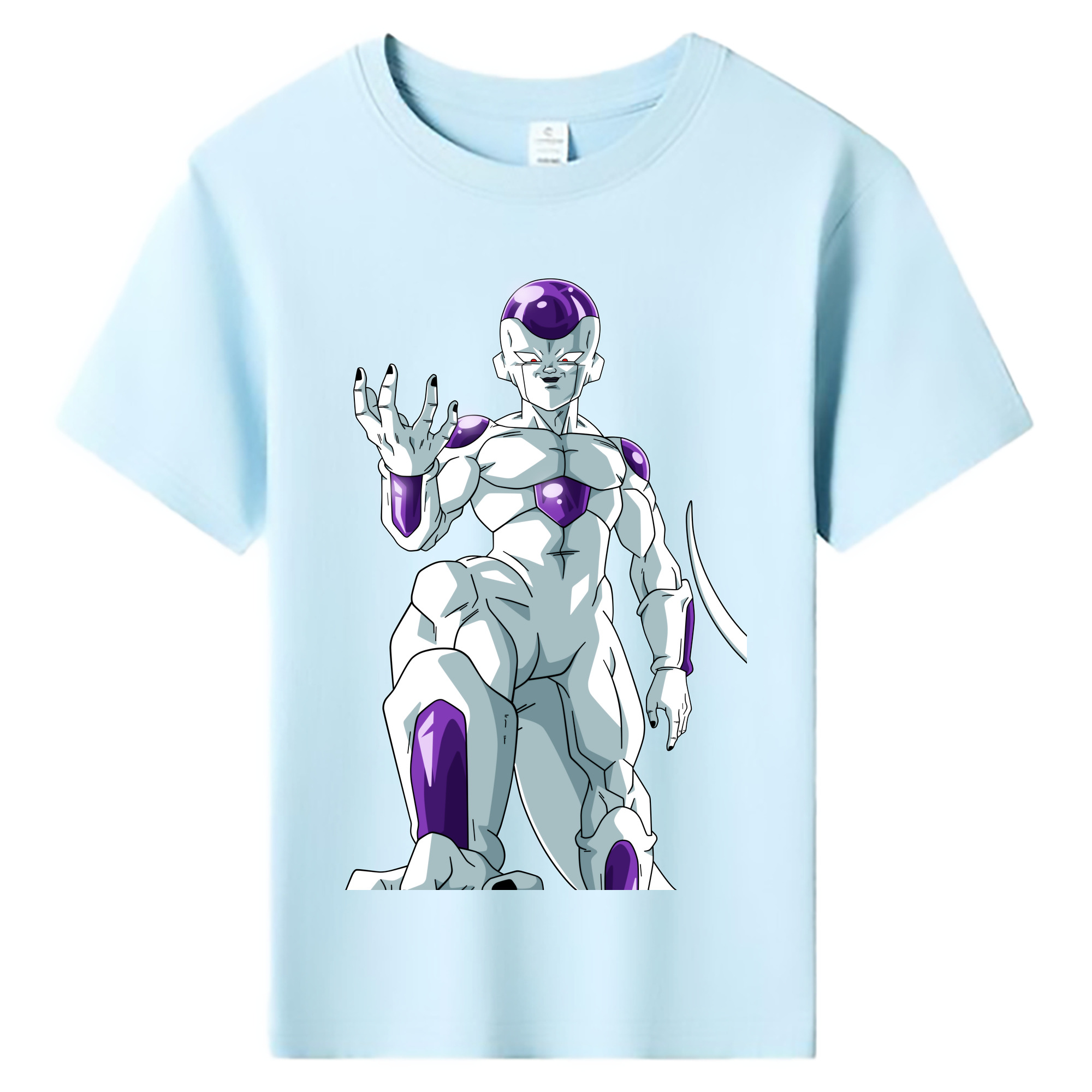 （画像用） ドラゴンボール フリーザ DRAGON BALL Frieza 綿100％キッズTシャツ（フロントプリント）